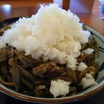 丸亀製麺 高砂北店 - 全乗せ状態の鬼おろし肉ぶっかけ