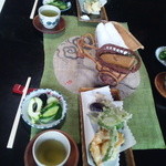 蕎麦匠　すゞのき - 天ぷら 500円 季節の新鮮お野菜