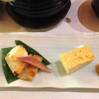 菊華荘 - 鰆の西京焼き(多分)と卵焼き