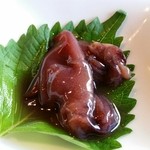 蕎肆 穂乃香 - 蛍烏賊沖漬け。