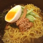 Enishi - 冷やし梅塩ラーメン600円。