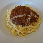 ミートソースパスタ