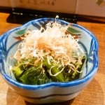 徳田酒店 - 菜の花のおひたし(290円)