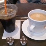 サンマルクカフェ - アイスコーヒーとアメリカン　共に２５０円