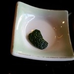 蕎肆 穂乃香 - 別添えの柚子。