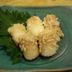 月の里 - チーズちくわの天ぷら