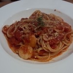 洋食堂　ＹＡＮＯ屋 - 小えびとはいえプリプリ食感が楽しめます