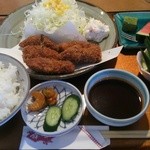 Nishikitei - ひれかつ定食（1，300円）