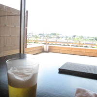 料亭 福寿家 - ３階の個室　生ビール
