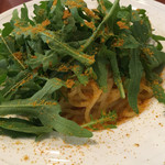 Osteria Pizzeria PRIMO - からすみとルッコラの生パスタ