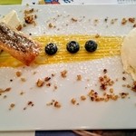 Spyro's - 2015.08ランチセットのデザート（スピローズ六本木）