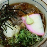 京助 - 定食にはミニうどんorそばが付き温冷選べます