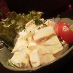 バーアムスルーム - 塩豆腐！　白に合う(笑)