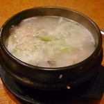 韓国家庭料理 扶餘 - 半鶏湯（ハンゲタン）