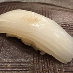 蔵鮨 - 塩でいただくイカ