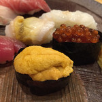 蔵鮨 - ウニ、いくら