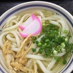 西木戸 - かけうどん350円