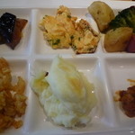 パパゲーノ - ２０１５．８．１４再訪ボンゴレパエリア、マッシュポテト、フリッタータ、ミートソースのニョッキ