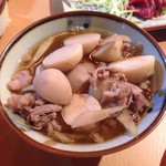 小太郎 - 山形牛芋煮(500円)