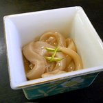 小樽・蕎麦屋・籔半 - 藪半 「塩辛」