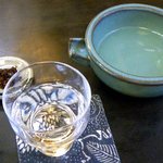 小樽・蕎麦屋・籔半 - 藪半 「日本酒（冷や）」