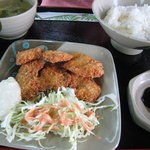 海人の台所 お魚屋 - フライ定食（日替わりランチ）