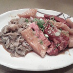 薩摩 - センマイ、ミノ、ハラミです