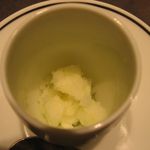 京都 なだ万 賓館 - 柚子のシャーベット(2015.05)