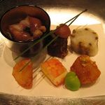 前菜のアップ(2015.05)