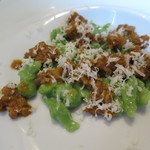 イル プレージョ - 15.8月 小松菜のスパッツェレ 仔牛のラグーとクレンを合わせて