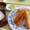 Sateraitoseiyorengeshokudou - 料理写真:海老フライ定食