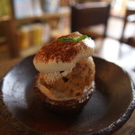 クワランカ カフェ - こちらもアイスタルト