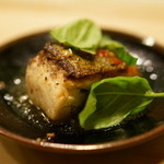 うを徳 - 2015.8 神津島シマアジのソテー