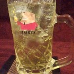 「抹茶ハイ」（380円）