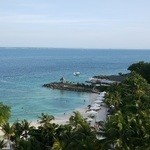Shangri-La's Mactan Resort and Spa Cebu - オーシャンウイングの部屋からの眺め