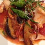 J.J.Monks - イカのトマトソース Aug/2015