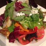 J.J.Monks - 鯛とゴルゴンゾーラのサラダ Aug/2015