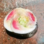 すし匠 - 〆鰯の磯部巻き