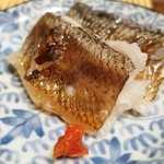 すし匠 - めひかり、かんずり添え