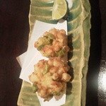 りょうりや 御旅屋 - 白唐土かき揚げ