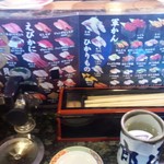 廻る金太郎寿し - 平成27年8月撮影