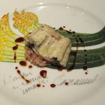 エノテカ・オルモ・デル・カウカソ - 国産の天然鰻　リゾット添え