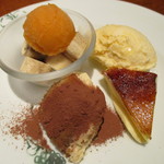 エノテカ・オルモ・デル・カウカソ - ドルチェ盛り合わせ