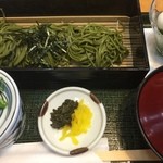 伊藤久右衛門 - ☃源氏のかをり かやくご飯とお蕎麦、ミニあんみつセット☃
