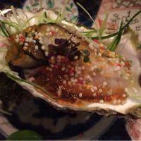 日本料理 たかむら - 酢物。生牡蠣ジュレかけ