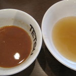 つけめんTETSU - つけめんTETSU 品川店：めんの出汁
