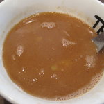 つけめんTETSU - つけめんTETSU 品川店：スープ割り