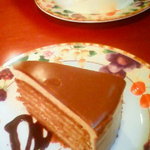オステリア・デラカーサ - チョコレートケーキ