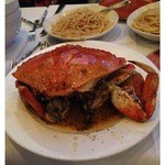 CRUSTACEAN - 蟹のローストと特製ガーリックヌードル