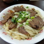 Gang Yuan Beef Noodle Restaurant - 牛肉拌麺　110元　汁なし牛肉麺